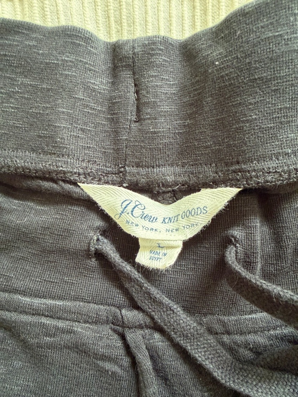 J. Crew Navy and Black Men's Jogger Sweatpants - Picture 3 of 5